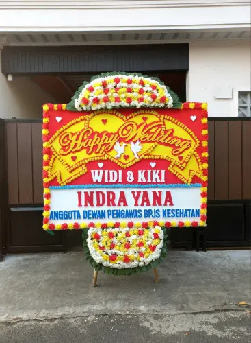 Papan Bunga Pernikahan mandalajati